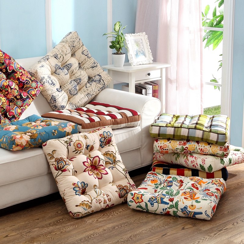 春夏全棉帆布加厚办公室老板椅书桌坐垫 四季红木椅学车垫高座垫,居家布艺,椅垫,淘宝优惠券,粉丝福利购,淘宝优惠卷