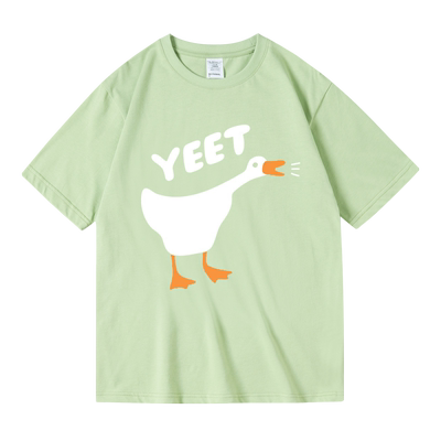大鹅短袖T恤青春流行潮