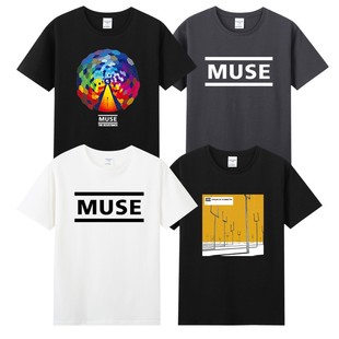 摇滚乐队T恤男夏衣服缪斯muse 纯棉圆领短袖 夏装 宽松大码