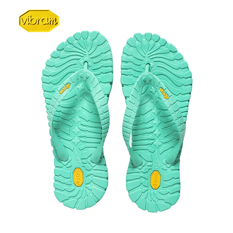 vibram拖鞋 防滑耐磨人字拖外穿 海边沙滩夹脚情侣拖鞋男女同款