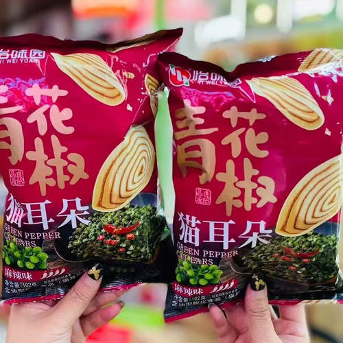 怡味园加土豆猫耳朵孜然烧烤味