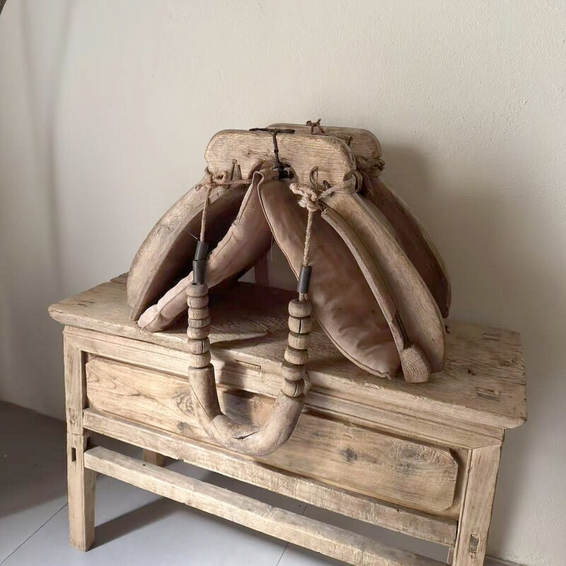 古董马架子茶马古道创意空间装饰摆件茶室老古董收藏25331