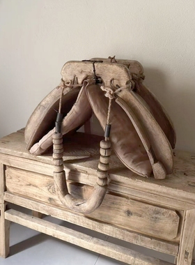 古董马架子茶马古道创意空间装饰摆件茶室老古董收藏25331