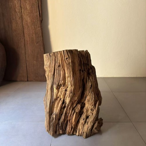 古旧风化木枯木树桩老木头朽木侘寂风艺术空间装饰老木头2513