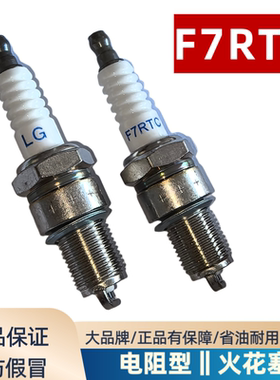 F7RTC带电阻型火花塞汽油机四冲程LG火嘴170F190F双缸汽油机车用
