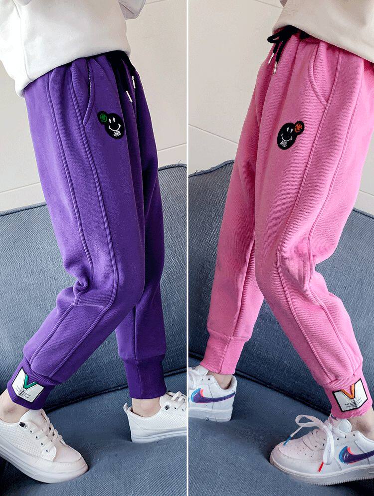 TUANTUANJIA 의류 실물 절단 도면 어린이 바지 캐주얼 운동복 학생 스포츠 바지 샘플 1228 패턴