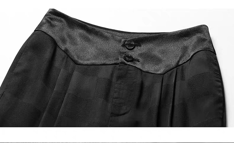 실제 의류 샘플 바지 커팅 다이어그램 루즈 캐주얼 팬츠 9분 하렘 팬츠 종이 패턴 크라프트지 1150