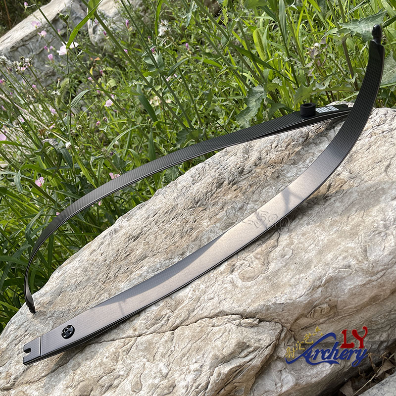 鑫琪泡沫碳全黑弓片弓箭全白弓臂