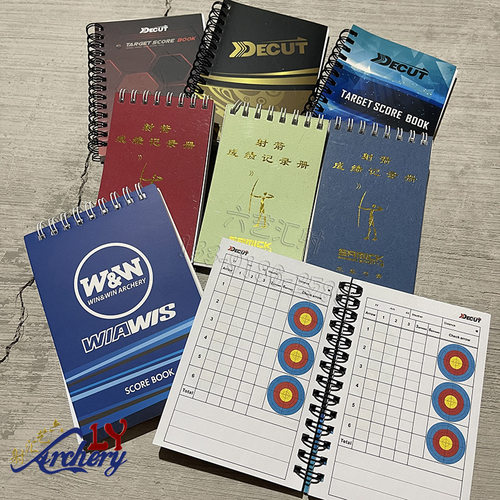 双赢计分本射箭环靶计分册弓箭