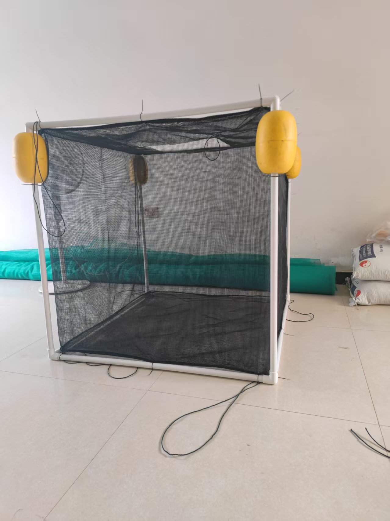 全骨架网箱黑坑存鱼养殖悬浮网箱