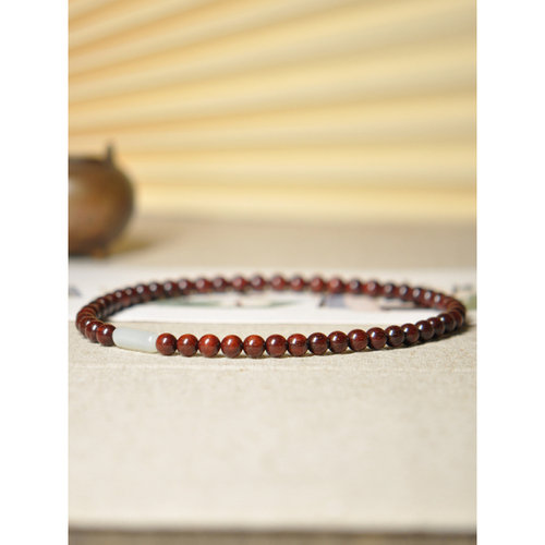 修心正宗紫檀非洲老檀香木手串高