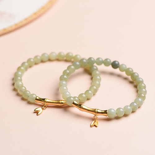 厂长推荐玉兔手链女铃兰花节节高