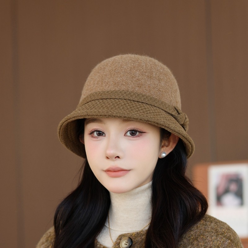 保暖帽子女冬渔夫帽子女款秋冬冷帽防寒帽盆帽礼帽女新款时尚好看