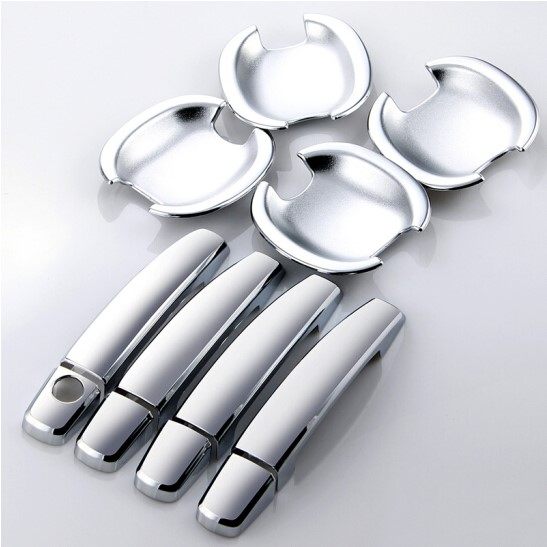 奇瑞老瑞虎/艾瑞泽5/瑞虎3专用改装饰品门腕拉手保护电镀门把手贴