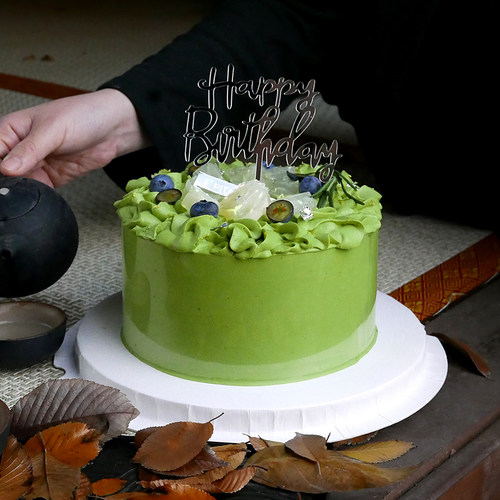 PITATA成都宇治抹茶生日蛋糕青柚