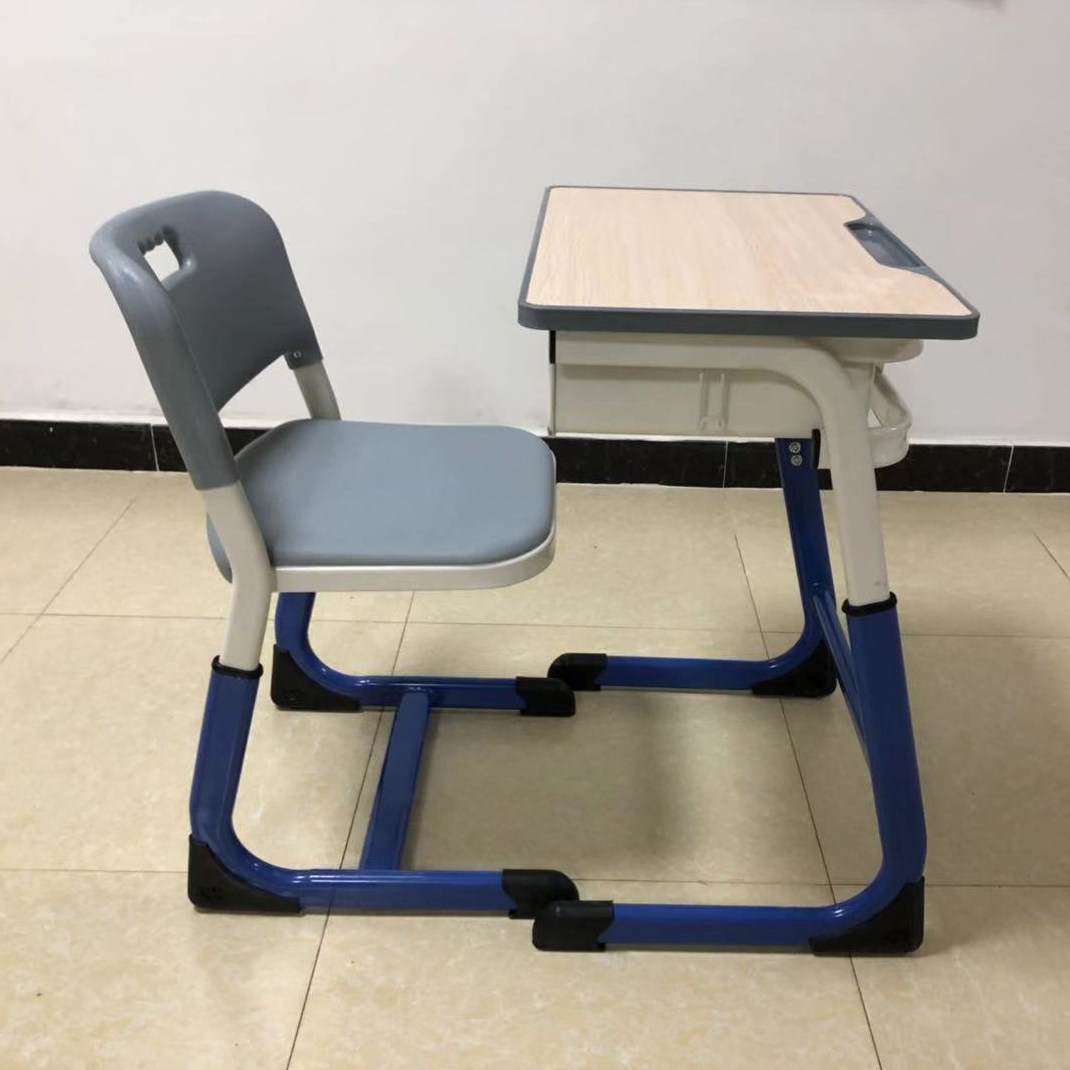 学习桌高中小学生补习班培训班辅导班学校单人升降课桌椅厂家直销