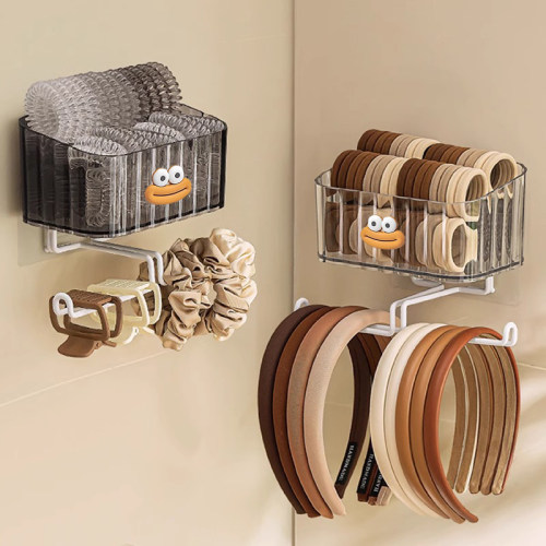 卫生间发箍头绳收纳神器壁挂架