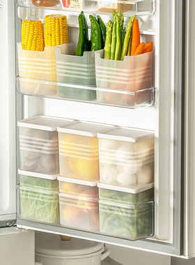 冰箱收纳盒食品级储物密封厨房整理神器蔬菜鸡蛋冷冻专用保鲜盒子