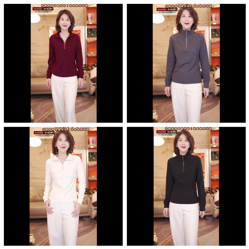 【野~安&丽】噜+湾湾订单！羽绒服绝配！双面加厚卫衣（3-7天发