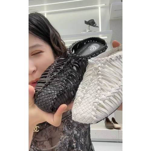 【野&马皮高定】（无风不入）J2653编织鞋