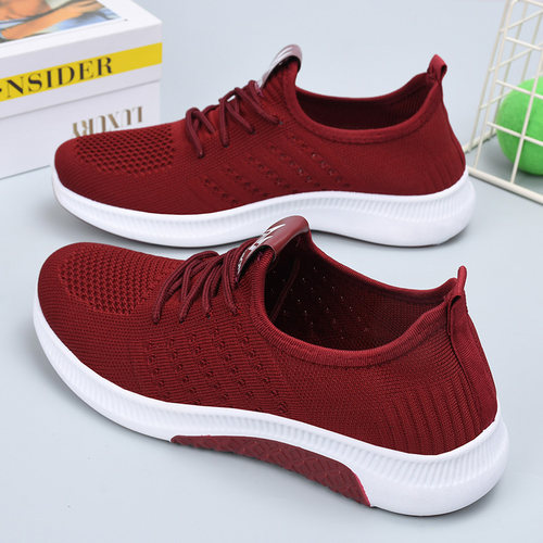 春秋新款老北京布鞋女单鞋软底防滑妈妈鞋休闲轻便平底女士运动鞋