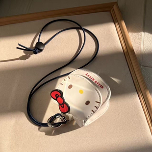 HelloKitty迷你零钱包女凯蒂猫女孩斜挎可爱小包挂件耳机包