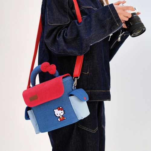 新款Hellokitty富士xs20xt5佳能r50索尼zve10拍立得相机包单肩包