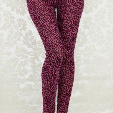 欧美数码印花健身瑜伽裤女运动打底裤WL8024