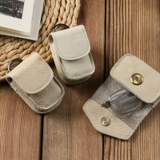 Очки, складная кожаная банка для хранения, сверхлегкий ремень, поясная сумка, сумка-органайзер, из натуральной кожи, воловья кожа