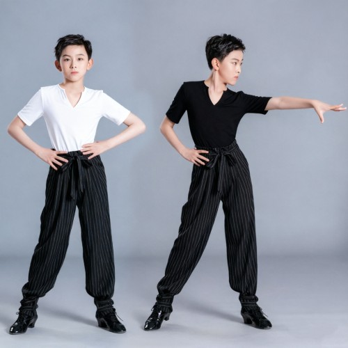 高端男童拉丁舞练功服