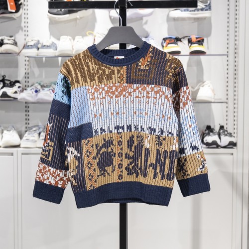 李宁套头无帽编织衫保暖