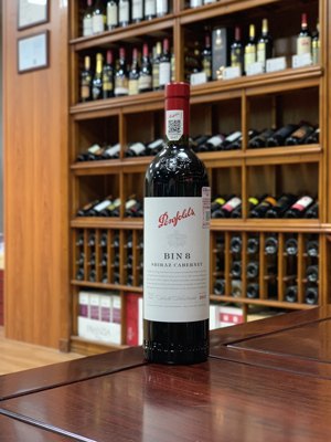 澳洲原装进口红酒 奔富Bin8木塞 Penfolds 干红葡萄酒