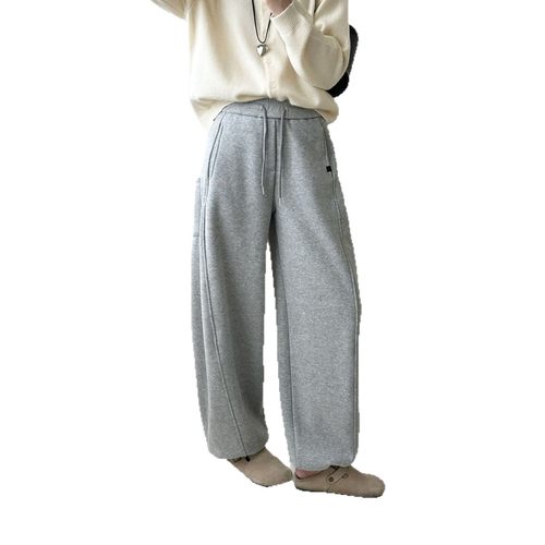 2025年冬款棉裤超厚柔软复合奥粒绒弯刀裤卫裤甜椒棉裤学院风棉裤