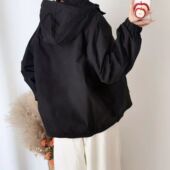 外套上衣设计款 宽松休闲学院风新款 外套 冲锋衣外套连帽开衫 26春款