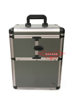 srise尚禾高档拉杆化妆箱 纹绣 美甲工具箱 大容量