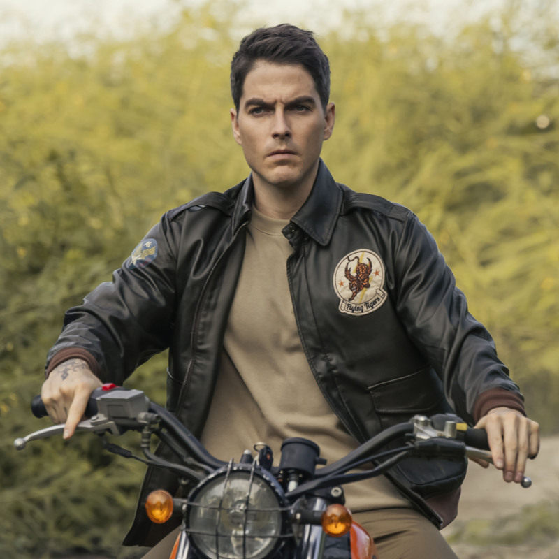 ak 复古pu飞虎队a-2飞行夹克2204210