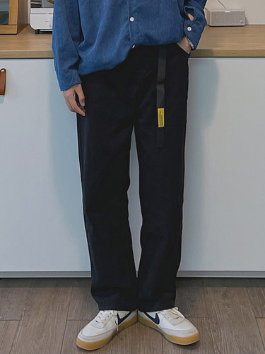 慵懒中性小众阔腿ins垂感休闲裤