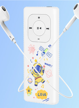 mp3随身听学生版卡通便携式迷你播放器支持音乐英语听力礼品外放