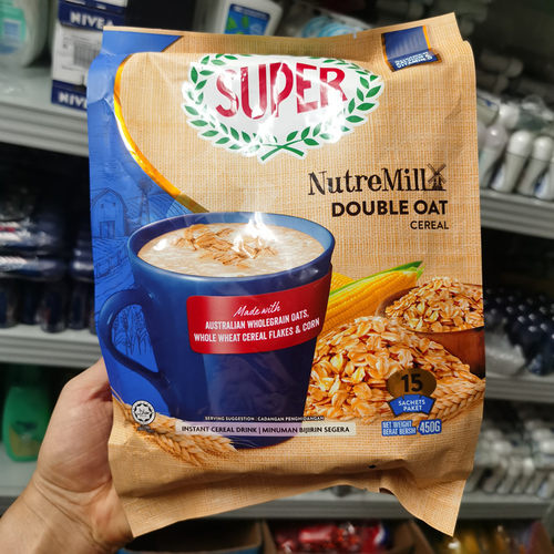 进口马来西亚燕麦片包装燕麦片