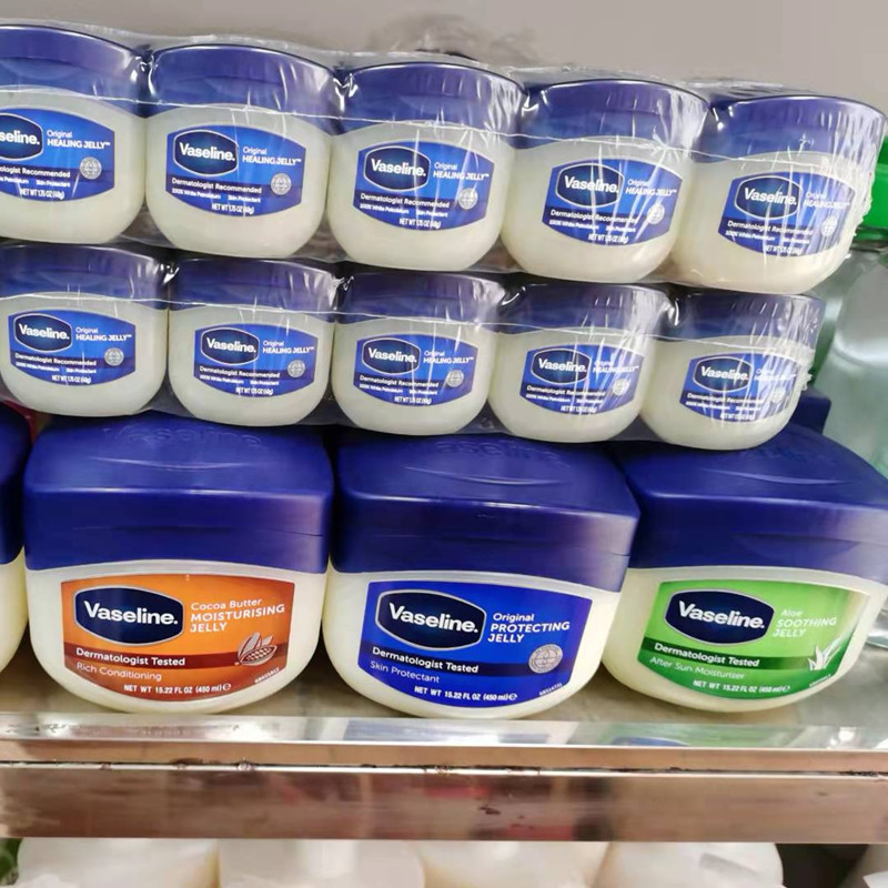 美国原装进口Vaseline/凡士林特效润肤霜露手足防冻防裂超大瓶装