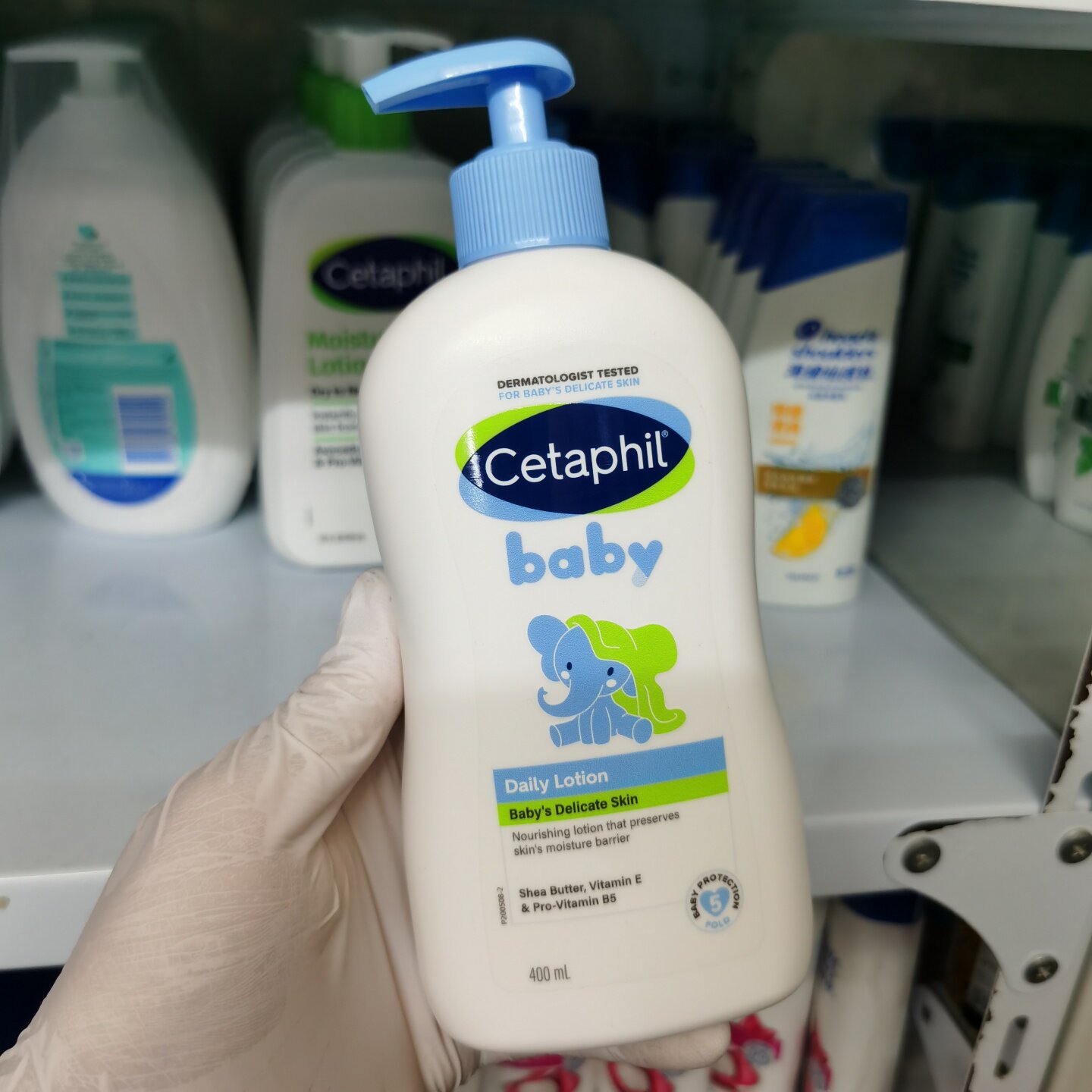 现货澳洲丝塔芙润肤露儿童婴儿澳洲乳液面霜400ml