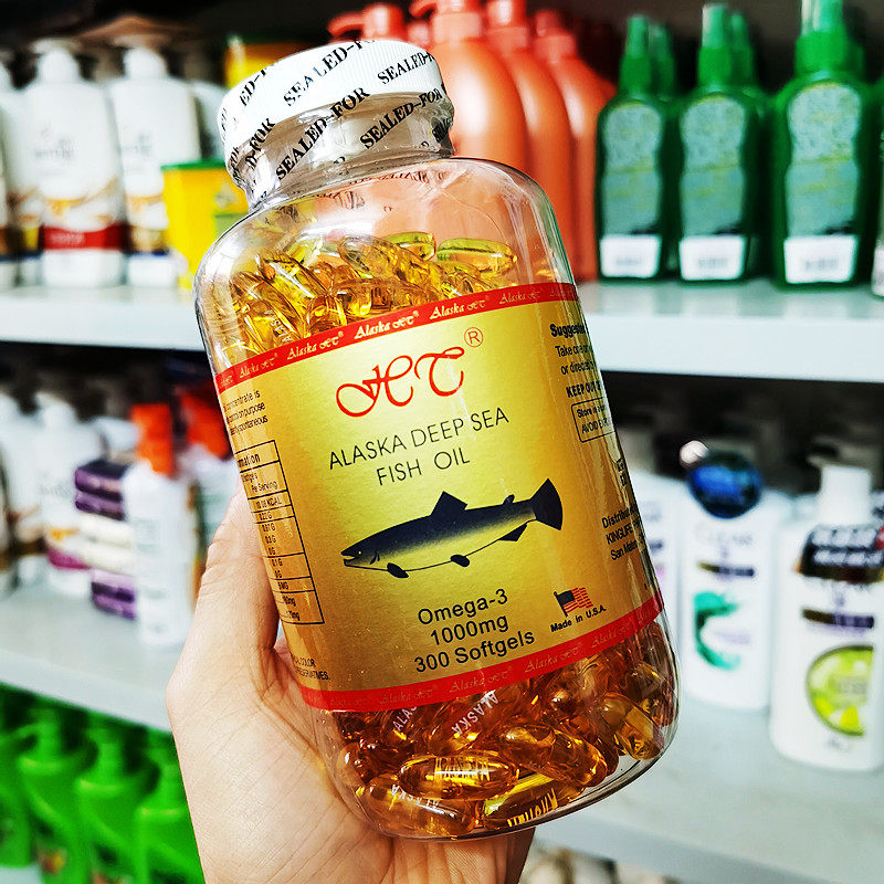 HT阿拉斯加深海鱼油300粒,保健食品/膳食营养补充食品,鱼油/深海鱼油,淘宝优惠券,粉丝福利购,淘宝优惠卷