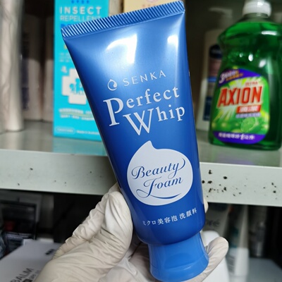 SENKA/珊珂洗面奶女洗颜专科深层清洁毛孔perfectwhip泡沫洁面乳