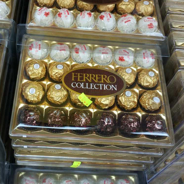 原装进口费列罗榛仁杂莎巧克力钻石collection臻品巧克力礼盒T24