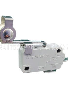 KW3A微动开关智能晾衣架专用遇阻开关滚轮长寿命信号微动开关