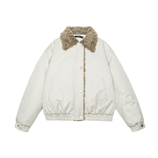 棉服棉衣男女美式 巴恩风工装 复古重磅加厚夹克外套潮 冬季 地卜师