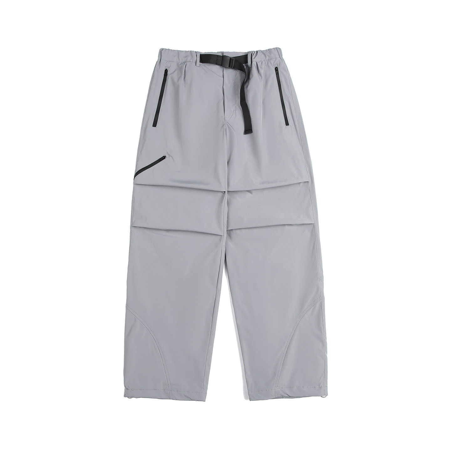 地卜师 三防软壳冲锋裤男女秋冬加绒加厚伞兵工装裤子登山滑雪裤