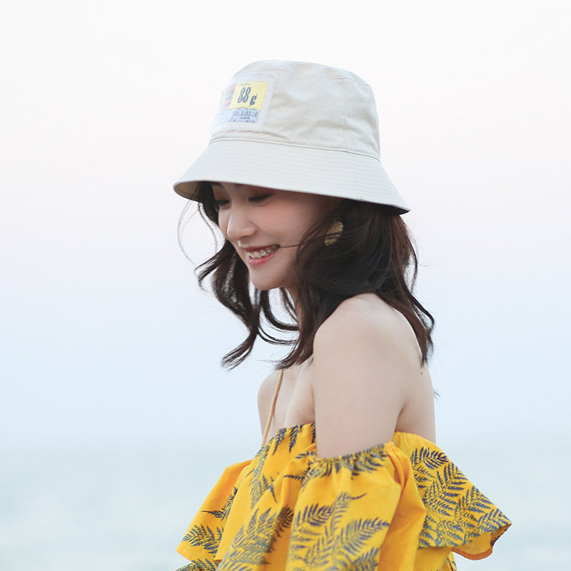 LMEETU渔夫帽出游日韩女春夏布帽