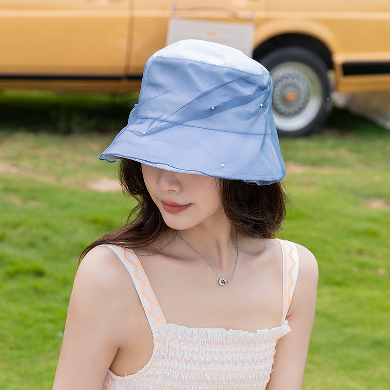 LMeetU渔夫帽出游田园女夏宽檐