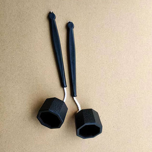 台球配件吊杆八角塑胶巧克帽巧克粉夹黑色巧克粉台球杆塑料巧粉盒